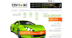 Desktop Screenshot of cevforbc.ca